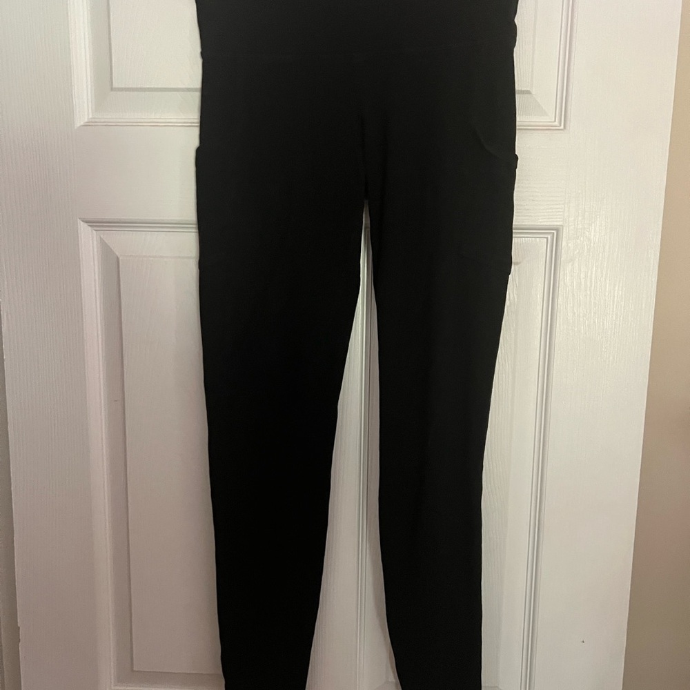 Women's Black High-Waisted Pants